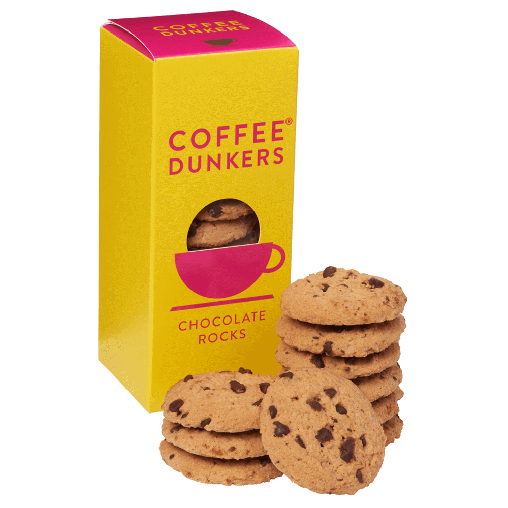 Ace Coffee Dunkers Chocolate Rocks Biscuits 150g